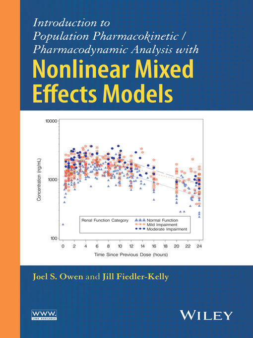Cover image for Introduction to Population Pharmacokinetic / Pharmacodynamic Analysis with Nonlinear Mixed Effects Models